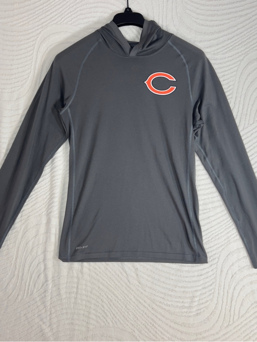 Chicago Bears Nike Gray Dri-FIT Performance Tee hoodie